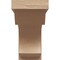 Ekena Millwork 9"W x 27"D x 18"H Classic Emerson Rough Cedar Woodgrain TimberThane Corbel, Primed Tan CORUR09X27X18EMRRCPR - alternate 4